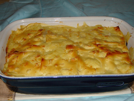 Lasagnes aux crevettes