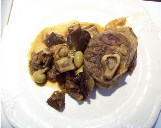 Agneau aux aubergines – recette de ragoût avec des épices