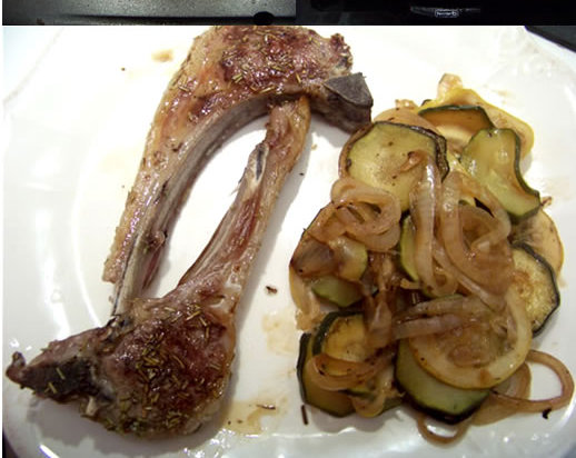 Recette côtes d’agneau à la plancha