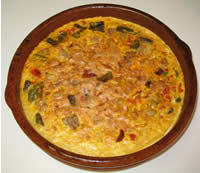 Arroz en costra