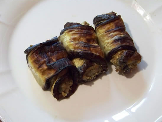 Aubergines à la becfigue – la recette