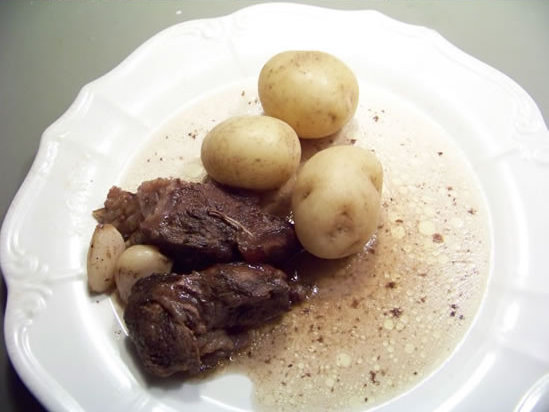 boeuf braisé à la grecque