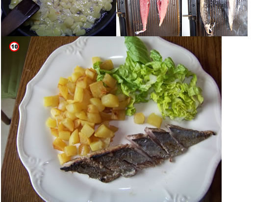 bonite grillée