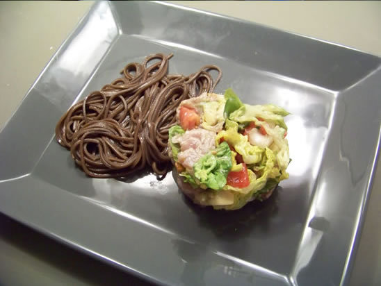 Cou de thon blanc en ceviche