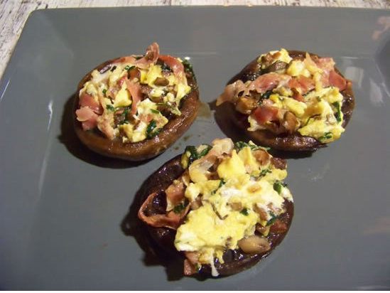 Champignons farcis