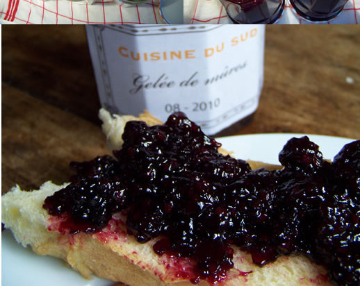 confiture de mûres
