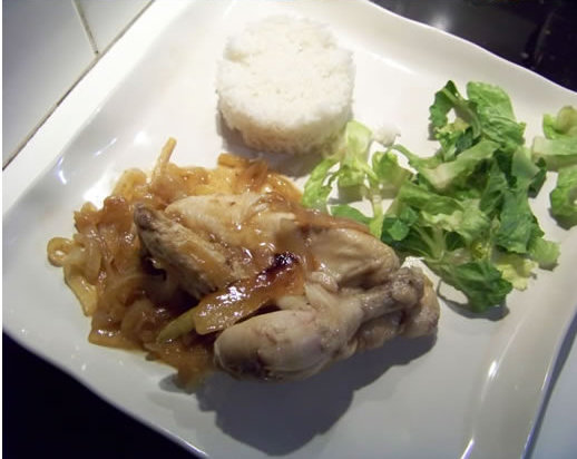 coquelet aux zestes d’agrumes
