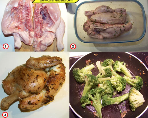 Coquelet grillé – recette de coquelet mariné au citron vert