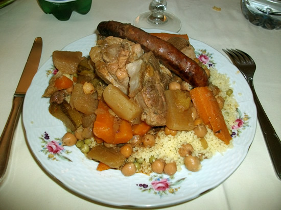 couscous à l’agneau, merguez et keftas de Gérard Robert