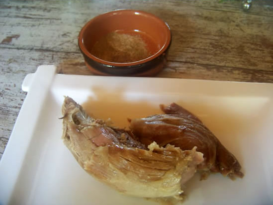Epaule d’agneau cuite au torchon
