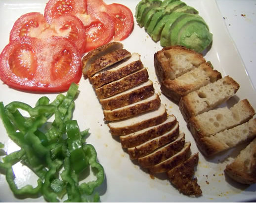 escalope de poulet en croûte d’épices
