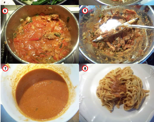 Fettuccine aux étrilles