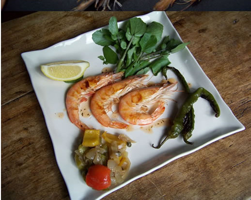 gambas à la plancha