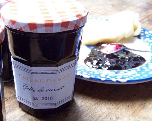 gelée de sureau