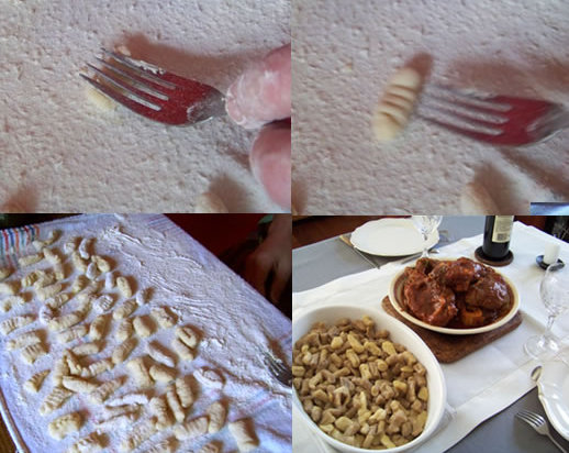 gnocchis de pommes de terre