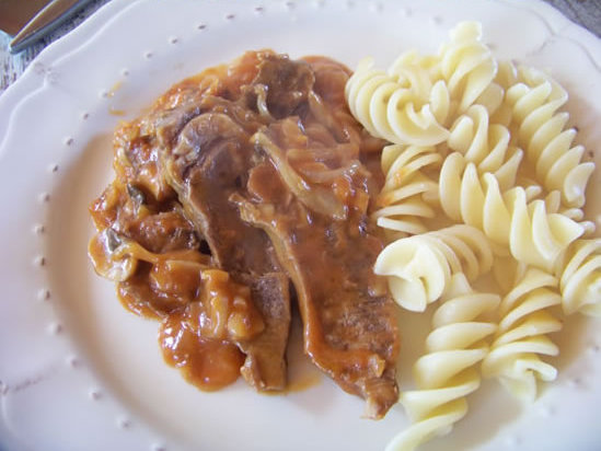 Langue de boeuf sauce Madère
