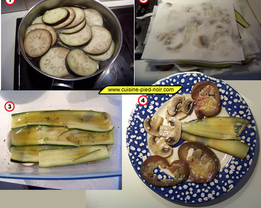 légumes marinés