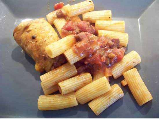 macaronade au poulet à ma façon