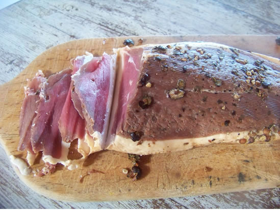 Magrets de canard fumés