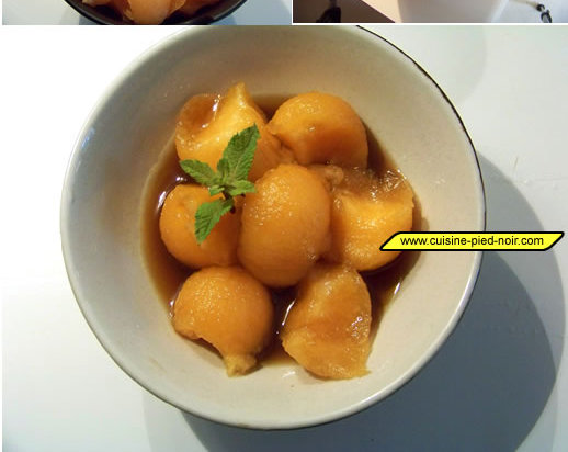 melons au Porto – la recette facile