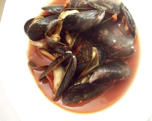 Moules aux tomates