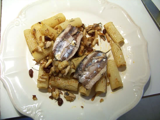 pâtes aux sardines et au fenouil