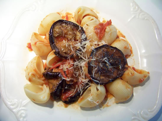 pâtes aux tomates fraîches