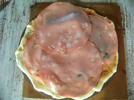 pizza bianca à ma façon