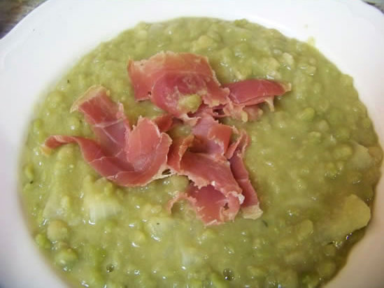 Pois cassés au lard