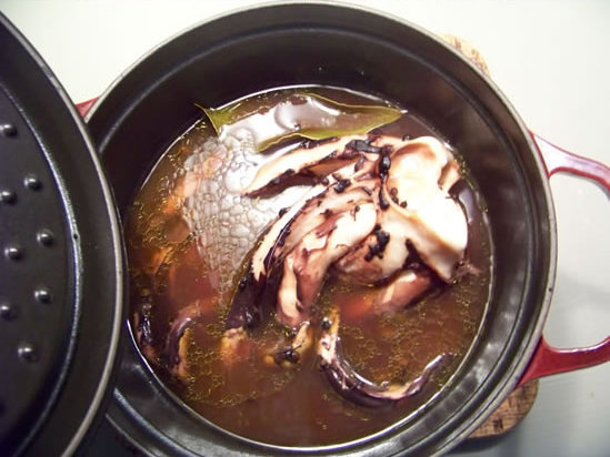 poulpe braisé au four à la grecque
