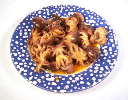 pulpitos en vinaigrette