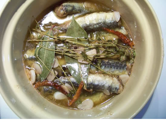 Recette sardines à l’escabêche