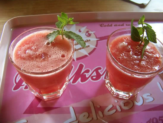 Smoothie pastèque