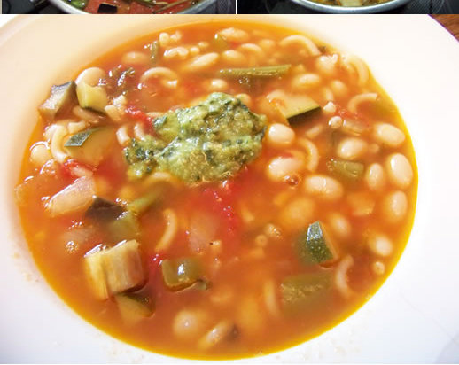 Recette soupe d’été aux haricots