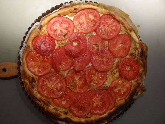 Tarte à la tomate – la recette facile