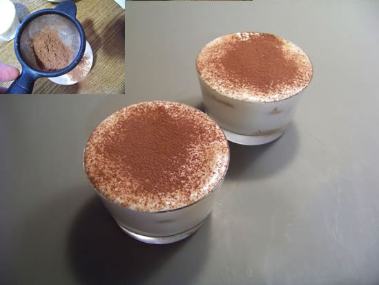 tiramisu à la crème de marrons