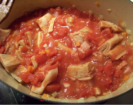 Tripes à la tomate