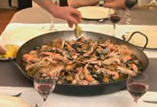 recette de la paella en vid&eacute;o