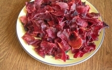 recette de chips de betteraves