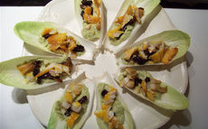 recette de Recette endives au haddocck en vinaigrette d’avocat