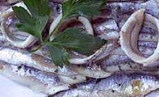 recette de Anchois marinés au citron