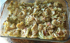 recette de Artichauts au four