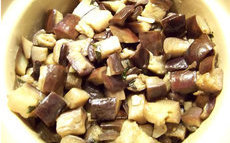 recette de Aubergines marinées aigres douces