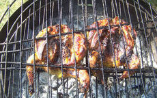 recette de cailles marinées et grillées en crapaudine