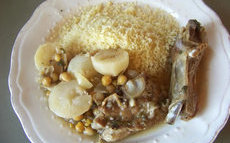 recette de couscous aux navets et pois chiches