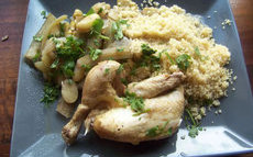 recette de couscous aux cardons et aux fèves
