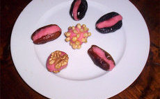 recette de Recette dattes pruneaux et fruits secs à la pâte d’amande
