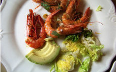 recette de Recette gambas à l’ail et au piment