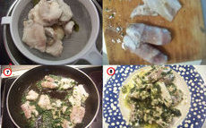 recette de langues de cabillaud sauce verte