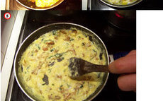 recette de oeufs brouillés aux giroles